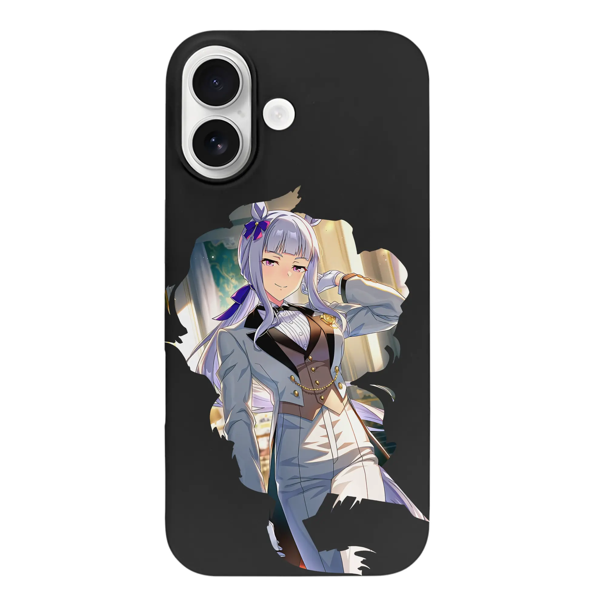 ウマ娘 プリティーダービー グッズ ゴールドシップ - iPhone 17 シリーズ シリコンケース 薄型 耐衝撃 指紋防止 ソフトタッチカバー 精密フィット 傷防止 保護ケース iPhone 17/17 Air/17 Pro/17 Pro Max 対応